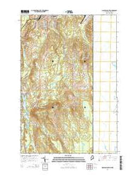 Houlton South Maine Current topographic map, 1:24000 scale, 7.5 X 7.5 Minute, Year 2014