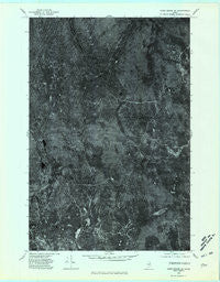 Howe Brook SE Maine Historical topographic map, 1:24000 scale, 7.5 X 7.5 Minute, Year 1975