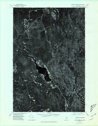 Howe Brook SW Maine Historical topographic map, 1:24000 scale, 7.5 X 7.5 Minute, Year 1975
