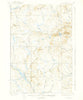 Howe Brook Maine Historical topographic map, 1:62500 scale, 15 X 15 Minute, Year 1939