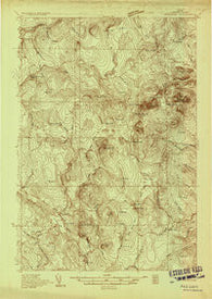 Howe Brook Maine Historical topographic map, 1:48000 scale, 15 X 15 Minute, Year 1935
