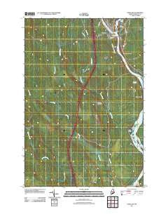 Howland Maine Historical topographic map, 1:24000 scale, 7.5 X 7.5 Minute, Year 2011