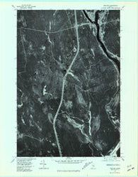 Howland Maine Historical topographic map, 1:24000 scale, 7.5 X 7.5 Minute, Year 1975