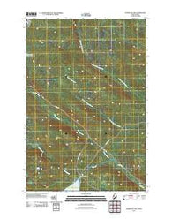Hurricane Hill Maine Historical topographic map, 1:24000 scale, 7.5 X 7.5 Minute, Year 2011