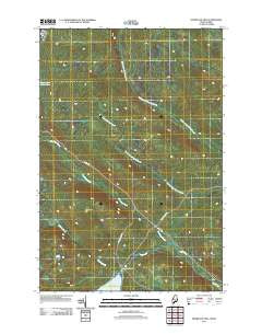 Hurricane Hill Maine Historical topographic map, 1:24000 scale, 7.5 X 7.5 Minute, Year 2011