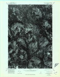 Island Falls NE Maine Historical topographic map, 1:24000 scale, 7.5 X 7.5 Minute, Year 1975