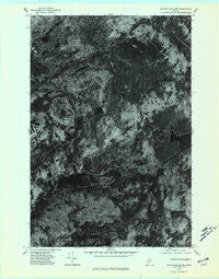 Island Falls NW Maine Historical topographic map, 1:24000 scale, 7.5 X 7.5 Minute, Year 1975