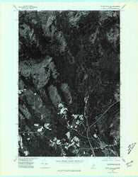 Island Falls SE Maine Historical topographic map, 1:24000 scale, 7.5 X 7.5 Minute, Year 1975