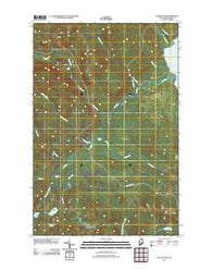 Island Pond Maine Historical topographic map, 1:24000 scale, 7.5 X 7.5 Minute, Year 2011