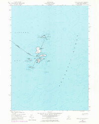 Isles Of Shoals Maine Historical topographic map, 1:24000 scale, 7.5 X 7.5 Minute, Year 1956