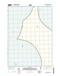 Isles of Shoals OE N Maine Current topographic map, 1:24000 scale, 7.5 X 7.5 Minute, Year 2014