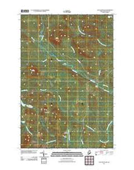 Jack Mountain Maine Historical topographic map, 1:24000 scale, 7.5 X 7.5 Minute, Year 2011