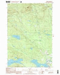 Jackman Maine Historical topographic map, 1:24000 scale, 7.5 X 7.5 Minute, Year 1997