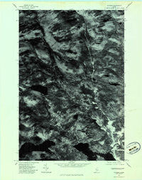 Jackman Maine Historical topographic map, 1:24000 scale, 7.5 X 7.5 Minute, Year 1977