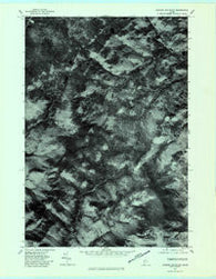Jackson Mountain Maine Historical topographic map, 1:24000 scale, 7.5 X 7.5 Minute, Year 1977