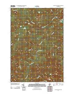 Jackson Mountain Maine Historical topographic map, 1:24000 scale, 7.5 X 7.5 Minute, Year 2011