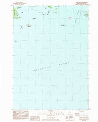 Johns Island Maine Historical topographic map, 1:24000 scale, 7.5 X 7.5 Minute, Year 1983