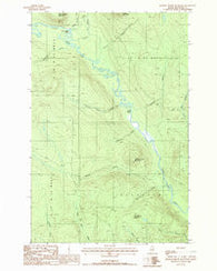 Johnson Brook Mountain Maine Historical topographic map, 1:24000 scale, 7.5 X 7.5 Minute, Year 1987