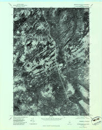 Johnson Mountain Maine Historical topographic map, 1:24000 scale, 7.5 X 7.5 Minute, Year 1979