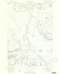 Jonesport Maine Historical topographic map, 1:24000 scale, 7.5 X 7.5 Minute, Year 1951