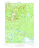 Katahdin Maine Historical topographic map, 1:62500 scale, 15 X 15 Minute, Year 1949