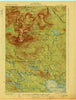 Katahdin Maine Historical topographic map, 1:62500 scale, 15 X 15 Minute, Year 1930