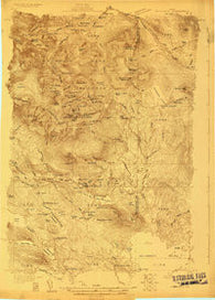 Katahdin Maine Historical topographic map, 1:48000 scale, 15 X 15 Minute, Year 1927