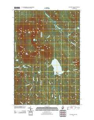 Katahdin Lake Maine Historical topographic map, 1:24000 scale, 7.5 X 7.5 Minute, Year 2011
