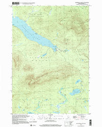 Kennebago Lake Maine Historical topographic map, 1:24000 scale, 7.5 X 7.5 Minute, Year 1997