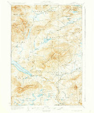 Kennebago Lake Maine Historical topographic map, 1:62500 scale, 15 X 15 Minute, Year 1935