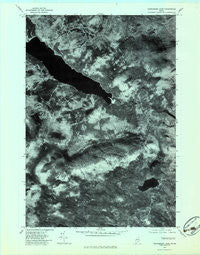 Kennebago Lake Maine Historical topographic map, 1:24000 scale, 7.5 X 7.5 Minute, Year 1977