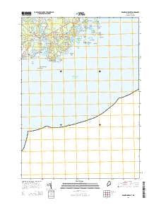 Kennebunkport Maine Current topographic map, 1:24000 scale, 7.5 X 7.5 Minute, Year 2014