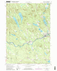 Kezar Falls Maine Historical topographic map, 1:24000 scale, 7.5 X 7.5 Minute, Year 1964