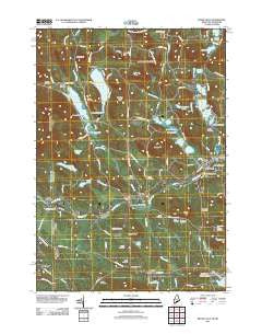 Kezar Falls Maine Historical topographic map, 1:24000 scale, 7.5 X 7.5 Minute, Year 2011