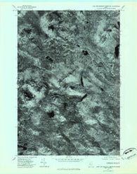 King and Bartlett Mountain Maine Historical topographic map, 1:24000 scale, 7.5 X 7.5 Minute, Year 1977