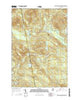 King And Bartlett Mountain Maine Current topographic map, 1:24000 scale, 7.5 X 7.5 Minute, Year 2014
