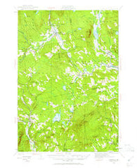 Kingfield Maine Historical topographic map, 1:62500 scale, 15 X 15 Minute, Year 1930