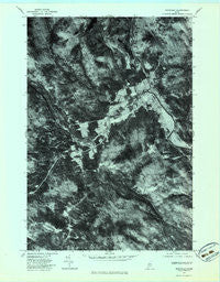 Kingfield Maine Historical topographic map, 1:24000 scale, 7.5 X 7.5 Minute, Year 1977