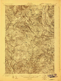 Kingfield Maine Historical topographic map, 1:48000 scale, 15 X 15 Minute, Year 1930