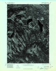 Kingsbury NE Maine Historical topographic map, 1:24000 scale, 7.5 X 7.5 Minute, Year 1975