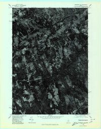 Kingsbury SE Maine Historical topographic map, 1:24000 scale, 7.5 X 7.5 Minute, Year 1975