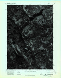 Kingsbury SW Maine Historical topographic map, 1:24000 scale, 7.5 X 7.5 Minute, Year 1975