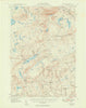 Kingsbury Maine Historical topographic map, 1:62500 scale, 15 X 15 Minute, Year 1950