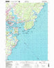 Kittery Maine Historical topographic map, 1:24000 scale, 7.5 X 7.5 Minute, Year 1995