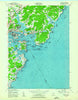 Kittery Maine Historical topographic map, 1:24000 scale, 7.5 X 7.5 Minute, Year 1956