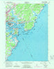 Kittery Maine Historical topographic map, 1:24000 scale, 7.5 X 7.5 Minute, Year 1956