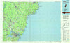 Kittery Maine Historical topographic map, 1:100000 scale, 30 X 60 Minute, Year 1985