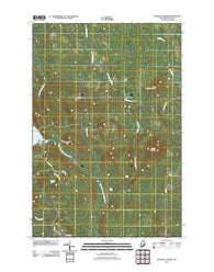 Knowles Corner Maine Historical topographic map, 1:24000 scale, 7.5 X 7.5 Minute, Year 2011