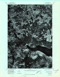 Kokadjo Maine Historical topographic map, 1:24000 scale, 7.5 X 7.5 Minute, Year 1977