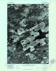 Lac Du Portage Maine Historical topographic map, 1:24000 scale, 7.5 X 7.5 Minute, Year 1977